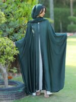 Emerald Serenity Abaya - Image 6