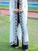 White Whisper Embroidered Shrug - Image 5