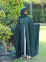 Emerald Serenity Abaya - Image 2