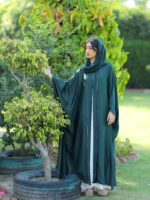 Emerald Serenity Abaya - Image 3