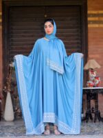 Ocean Veil Abaya - Image 3