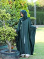 Emerald Serenity Abaya - Image 4