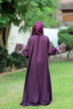 Amethyst Bloom Abbaya