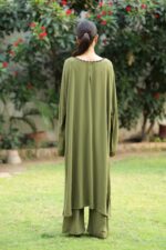 Olive Serenity Dress - Image 4
