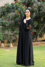 Noir Gold Abbaya 🌼 - Image 5