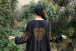 Noir Gold Abbaya 🌼 - Image 2