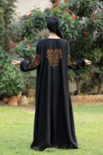 Noir Gold Abbaya 🌼 - Image 4