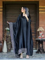 Noir Elegance Abaya - Image 5